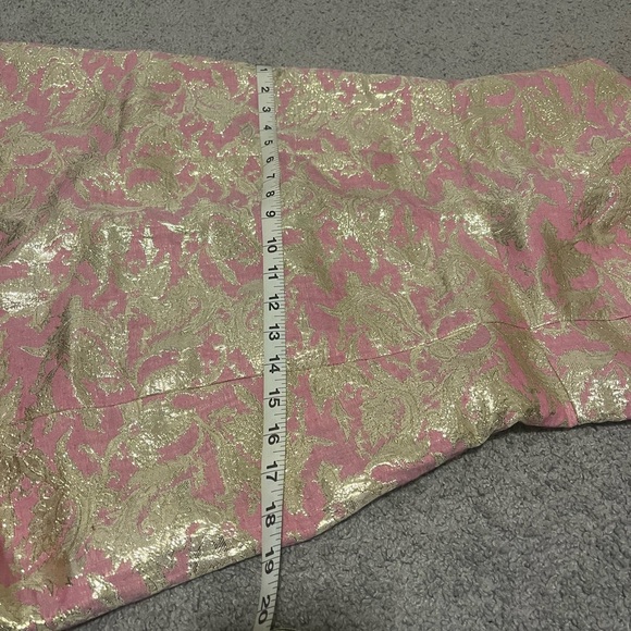 Cute pink and gold skater dress - Picture 5 of 7